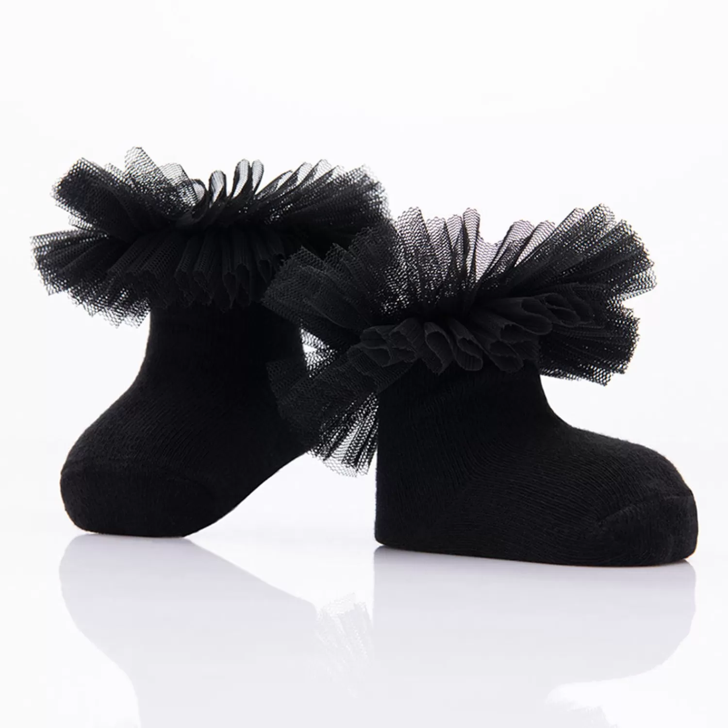 Accessories^BANBLU Color 3Pc Tulle Frill Socks Set Multi
