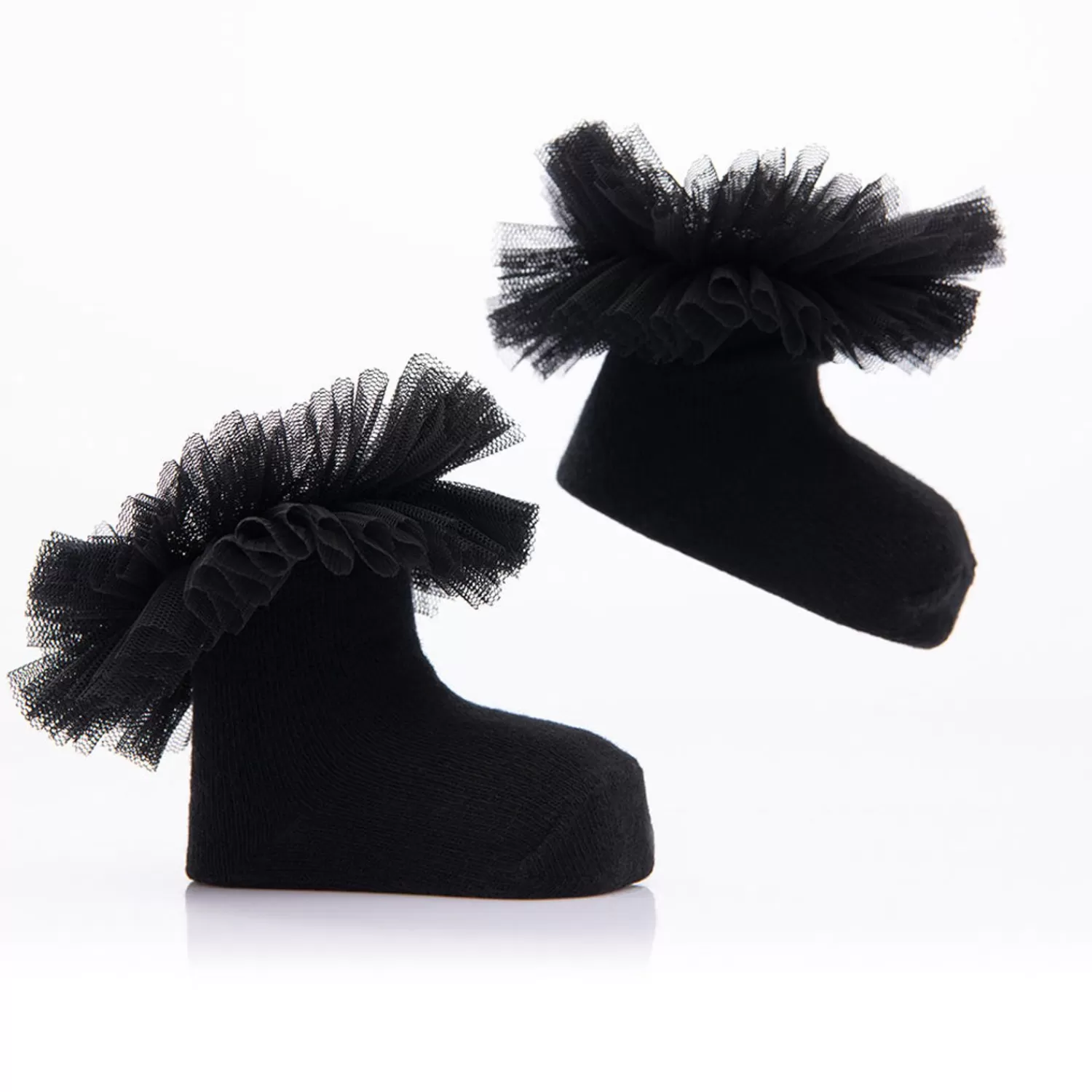 Accessories^BANBLU Color 3Pc Tulle Frill Socks Set Multi