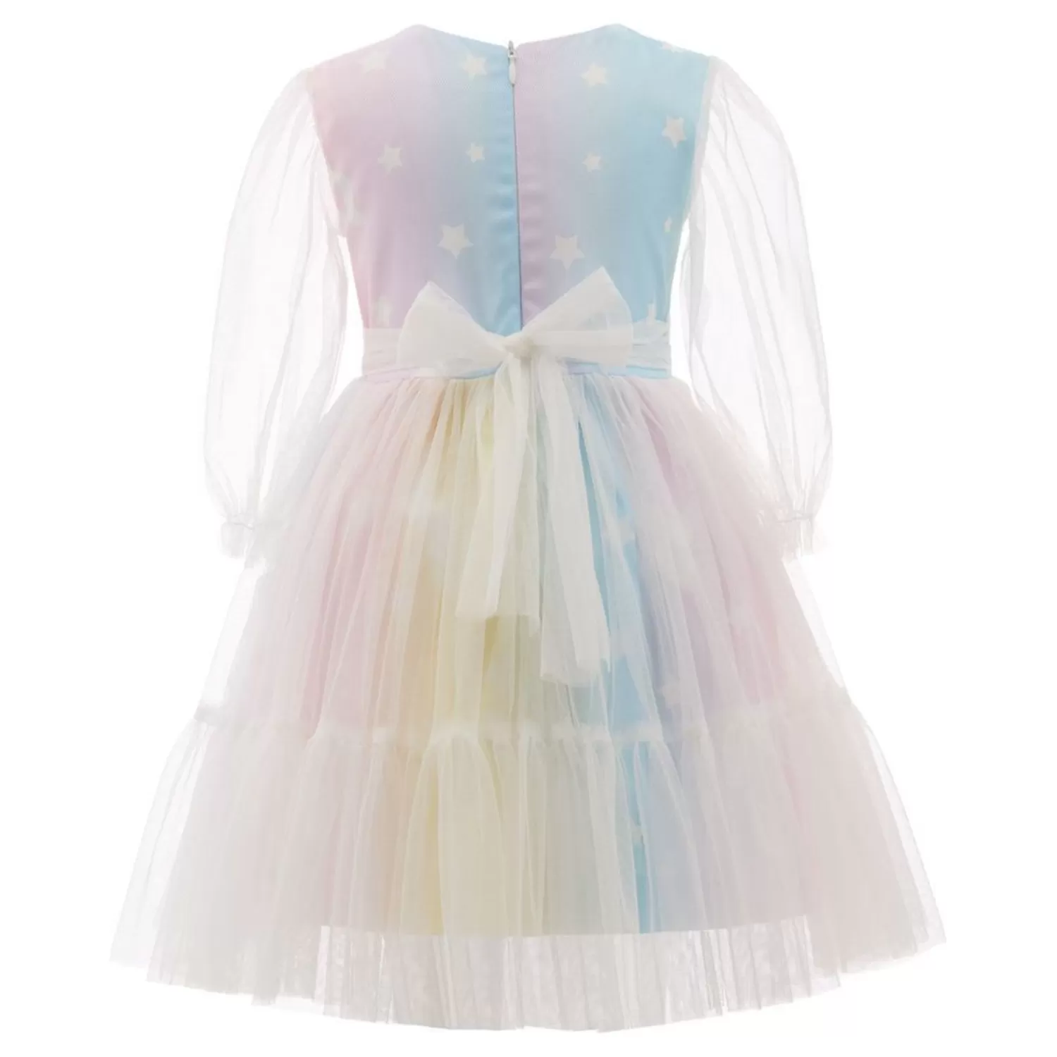 Mimi Tutu^Mimi Tutu Color Fantasia Rainbow Tulle Dress Multi